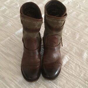 Lane Brown Leather Women's Boots